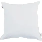 vidaXL Oreiller avec oreiller Blanc 80 x 80 cm Coton