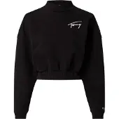 Tommy Hilfiger Femmes, Pull-over, uni(sans couleur), taille S, Noir, (S)