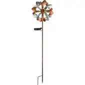 Globo Lighting Solarleuchte Metall Goldfarben Patiniert, 1xled (IP44)