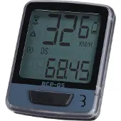Bbb Compteur vélo DashBoard BCP-05 2017 - noir/argent