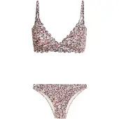 Protest Femmes, Bikini, Maillot de bain féminin, deux protestent Bikini -Protestation, Pink, (36)