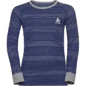 Odlo Unisexe, T-shirt fonctionnel, Active Warm (80), Gris, 80