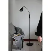 Markslöjd Lampadaire , Noir, Salon / séjour, Métal