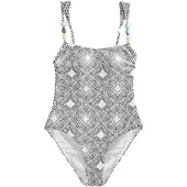 Next Maillot de bain noir / blanc