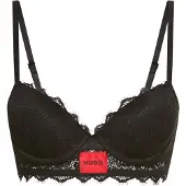 HUGO Soutien-gorge rouge / noir