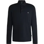 BOSS Paley 10263030 Long Sleeve Polo Bleu S Homme