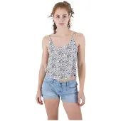 Hurley Oceancare Paisley Sleeveless T-shirt Multicolore M Femme