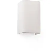 Faro Applique murale en tissu Coton Angulaire Beige
