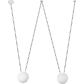 Faro Suspension MINE SPACE 2 feux blanc