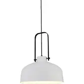 Artdelight Suspension blanche Mendoza Ø 37,5 cm