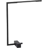 Nova Luce Raccio Lampe à poser LED, Variante : 6,8 W, 3000 K, 280 lm, 365 x 400 mm, noir