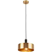 Searchlight Lampe suspendue design Knox Ø 30cm doré