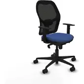 Piqueras Y Crespo Chaise de bureau 1D036N0 Bleu marine
