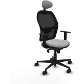 Piqueras Y Crespo Chaise de bureau 1D036N1 gris clair