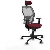 Piqueras Y Crespo Bürostuhl 1D036G2 Granatrot