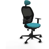 Piqueras Y Crespo Chaise de bureau 1D036N1 turquoise