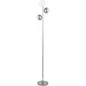 Searchlight MARBLES Lampadaire 3 feux - chrome avec CRYSTAL Sund