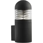 Searchlight Applique, noir, aluminium, H 41,5 cm, BRONX