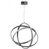 Lyora Suspension Pertone S Ø 70cm noir avec lueur violette