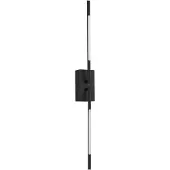 Nova Luce Applique LED Raccio , Variant : 9,2 W, 3000 K, 560 lm, 740 x 120 mm, noir, 2 sources