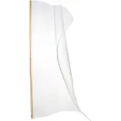 Nova Luce Siderno LED Lampadaire Acrylique Ondulé