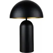 Artdelight Lampe de table Best Ø 25cm noir avec blanc