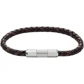 Fossil Bracelet 'KNOX' noir / argent