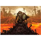 Fanatic Doom: Grafika Artystyczna "Mroczne Wieki" Limitowana Edycja 42 x 30 cm