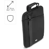 Hama Business To Go", à porter autour du cou, 34 - 36 cm (13,3"-14,1 (14.10"), Sac pour notebook, Noir