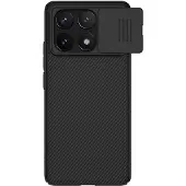 NILLKIN CamShield Hard Case pour Poco X6 Pro 5G Noir (Xiaomi Poco X6 Pro), Coque pour téléphone portable, Noir