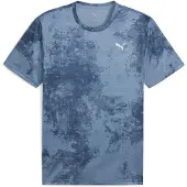 Puma Tad Essentials Aop Short Sleeve T-shirt Bleu S Homme