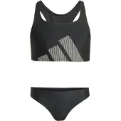 Adidas Maillot de bain de sport noir / blanc