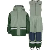 Didriksons Boardman, ensemble de pluie, junior, vert clair