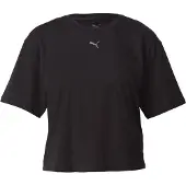 Puma T-shirt fonctionnel 'Cloudspun' gris foncé / noir