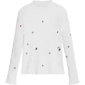 Desigual T-Shirt mélange de couleurs / blanc