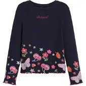 Desigual T-Shirt bleu / mélange de couleurs