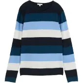 Tom Tailor Pull Knit Structured Striped