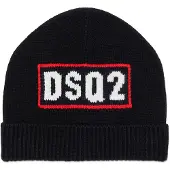 Dsquared2 Kids Dq3122 Junior Cap Noir EU 17 Enfants