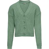 ONLY GIRLS Cardigan vert pastel