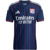 Adidas Maillot 'Olympique Lyon 25/26' bleu nuit / blanc