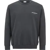 Jack & Jones Dover Print Plus Size Sweatshirt Noir 6XL Homme