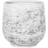 Beliani Cache-Pot Gris Clair 32 Cm Dioni