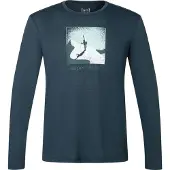 Super.natural Almost Done Long Sleeve T-shirt Vert,Bleu 2XL Homme