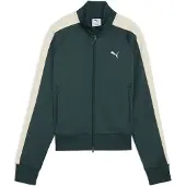 Puma T7 Always On Full Zip Sweatshirt Vert XS Femme