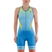 Synergy Pro Sleeveless Trisuit Bleu S Femme