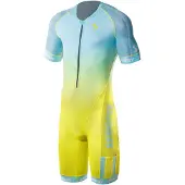 Synergy Elite Short Sleeve Trisuit Jaune 2XL Homme