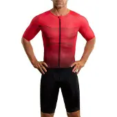 Synergy Pro 2.0 Short Sleeve Trisuit Rouge XL Homme