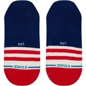 Stance Unisexe, Chaussettes, La quatrième rue, Rouge, Gris, (Une unité par pack, M)