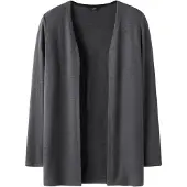 TWO SOON Cardigan gris foncé