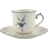 Villeroy Boch Tasse à café avec soucoupe 2-pcs., Tasse, Blanc